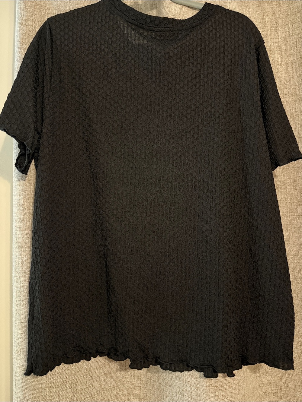 NWT Beacon Lettuce Trim Sleeve Knit Top 2X - Picture 5 of 5